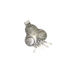 Pendant 925 Sterling Silver Traditional Oxidized women's jewelry C 183